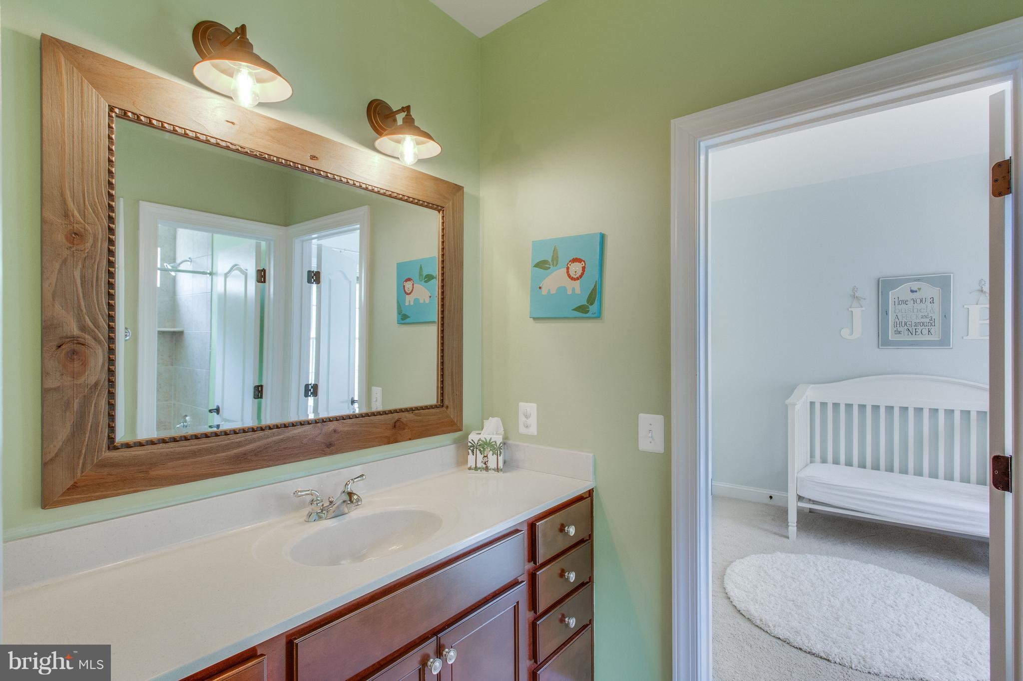 8037 Washington Road Alexandria, VA 22308 - Photo 18 of 30 Jack and Jill bath with tub shower
