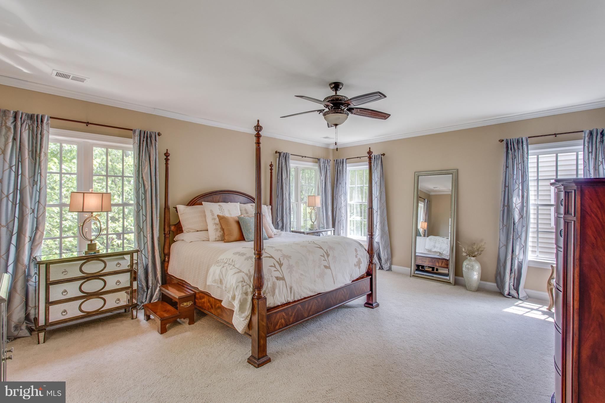 8037 Washington Road Alexandria, VA 22308 - Photo 6 of 30 Luxurious master suite with new walk-in closet