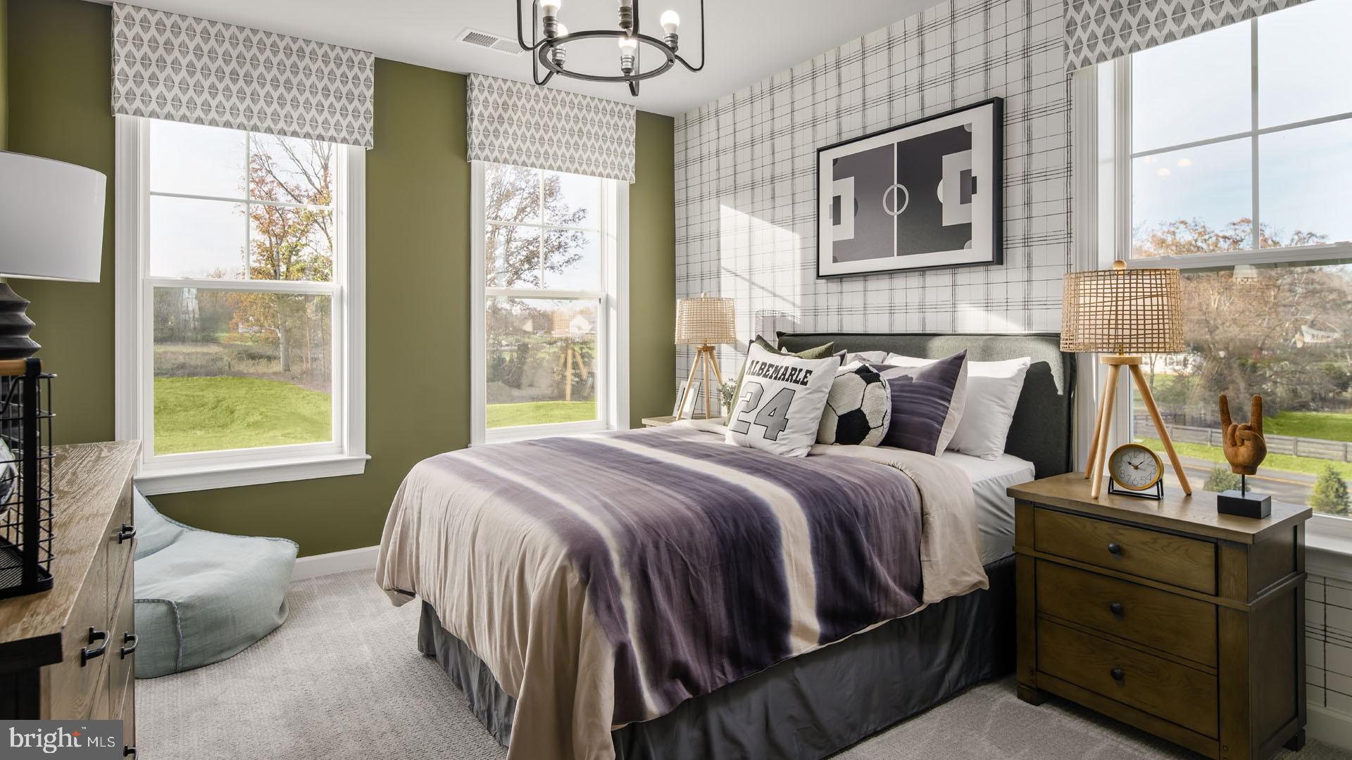 6 Northern Vw Road Culpeper, VA 22701 - Photo 21 of 44 a bedroom with a bed and wooden floor