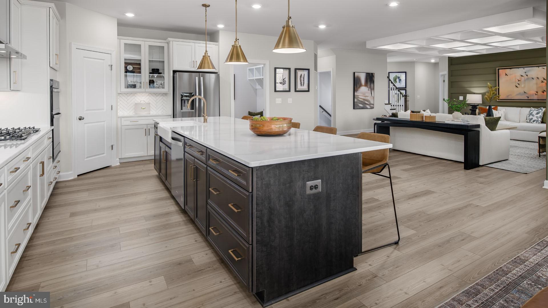 6 Northern Vw Road Culpeper, VA 22701 - Photo 6 of 44 a kitchen with stainless steel appliances a sink and a refrigerator
