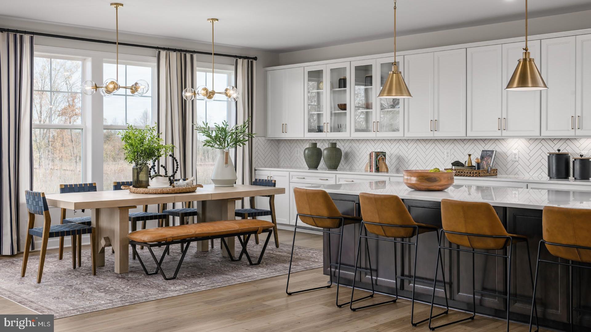 6 Northern Vw Road Culpeper, VA 22701 - Photo 8 of 44 a dinning table and chairs in a kitchen next to a window