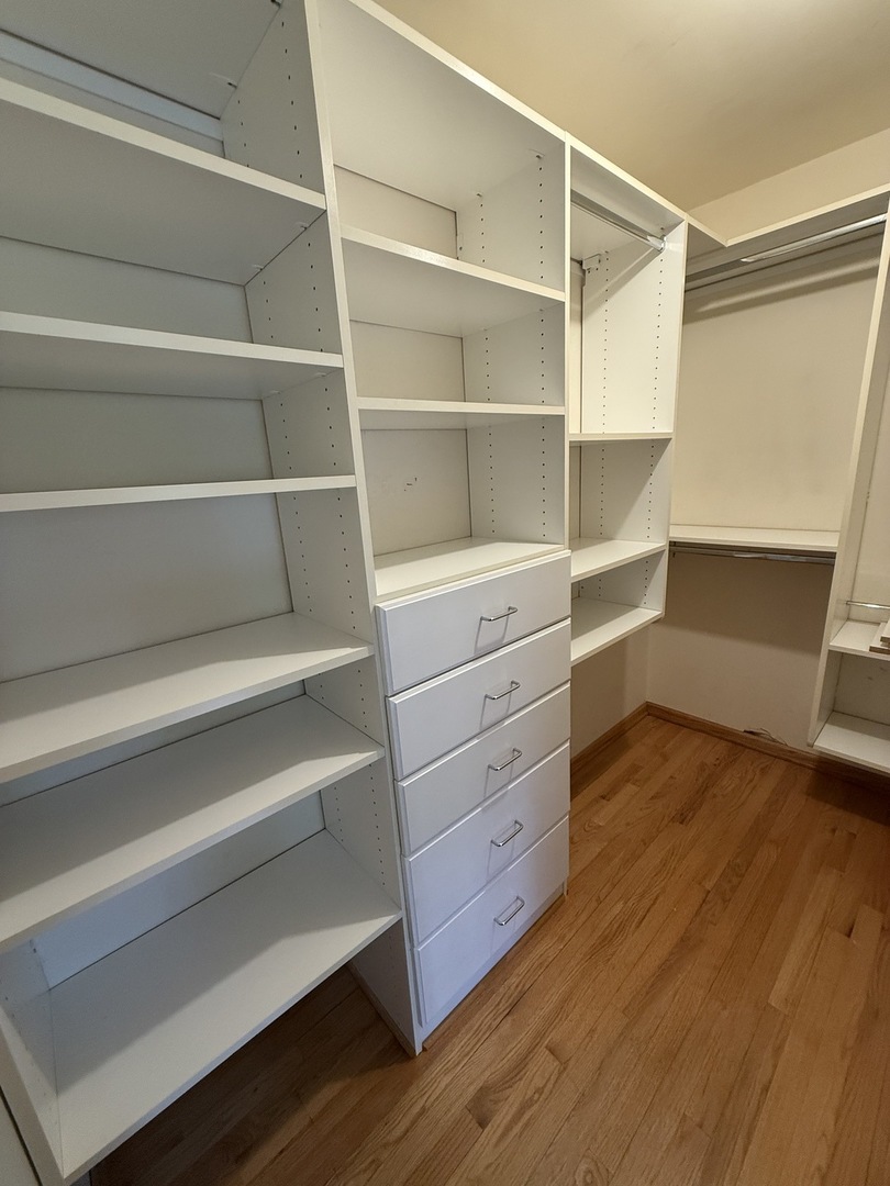 414 South Dee Road Park Ridge, IL 60068 - Photo 23 of 37 a view of walk in closet with empty racks