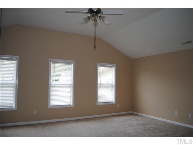 Oversized Master Bedroom. Vaulted ceiling.