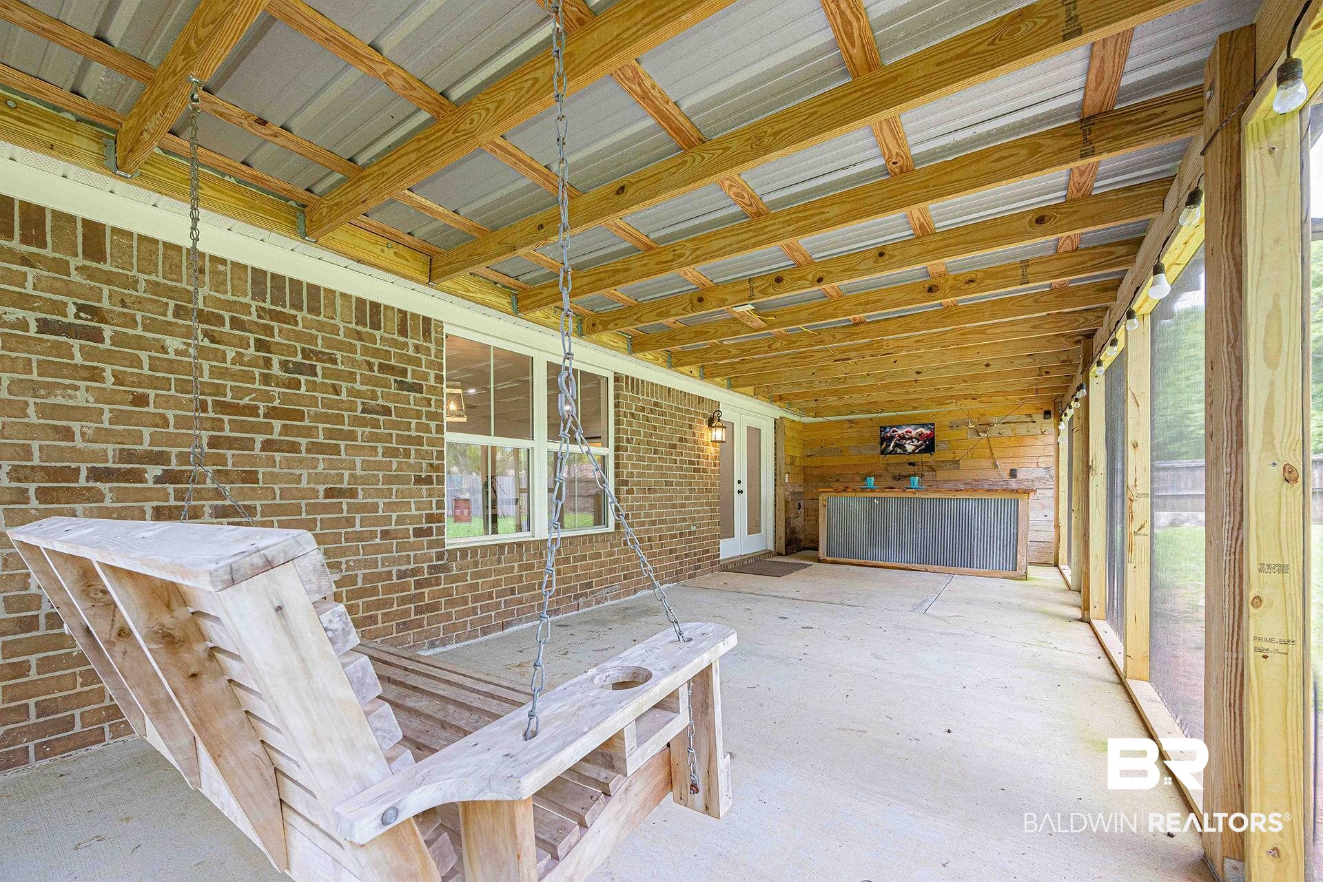 18675 Explorer Drive Loxley, AL 36551 - Photo 37 of 42 View of unfurnished sunroom