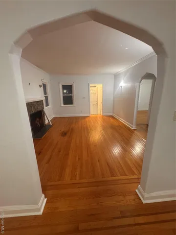 a view of empty room