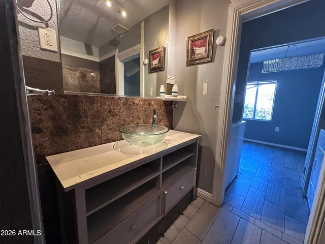 a view of empty room