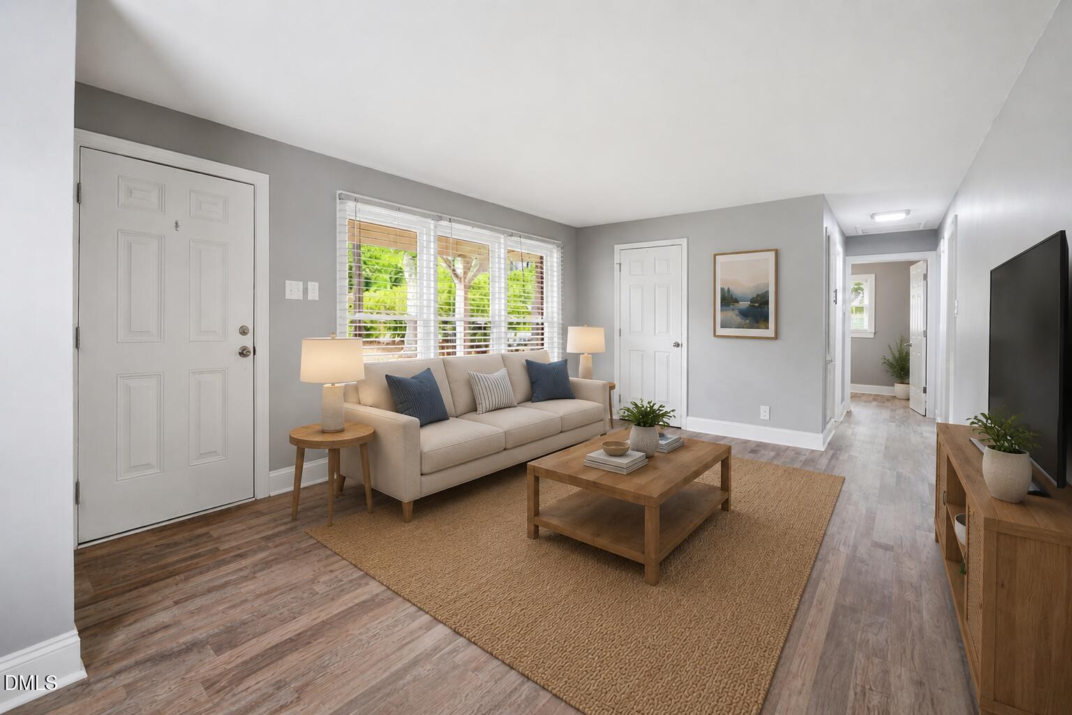 409 Clifton Road Rocky Mount, NC 27804 - Photo 5 of 33 living room Staged