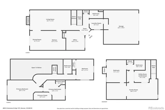 $520,000 | 4825 South Ammons Street, Unit 137, Littleton, CO 80123