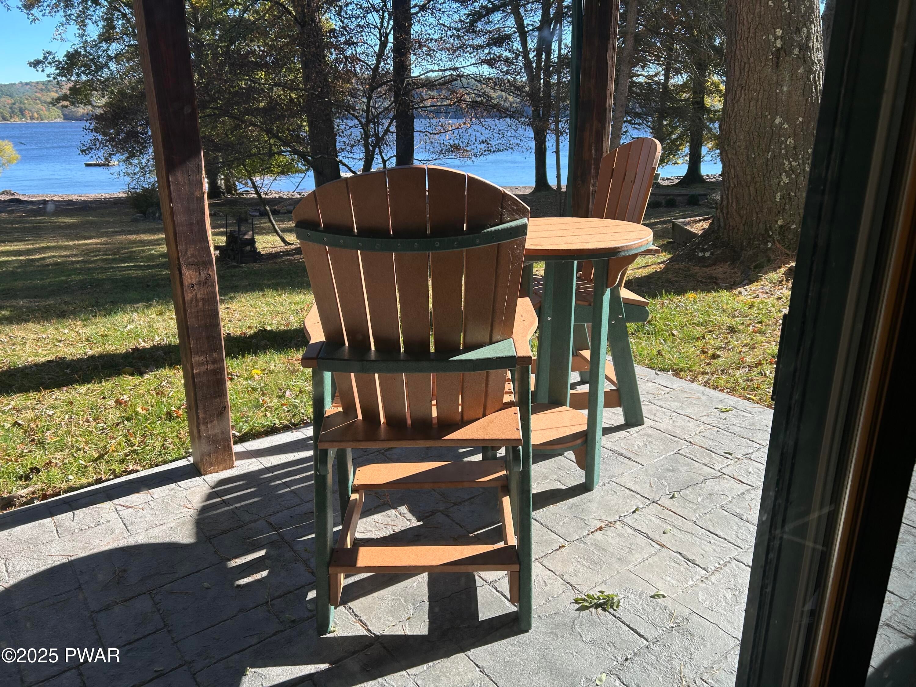 103 Lakeside Road Lakeville, PA 18438 - Photo 17 of 17 Lower Level Patio