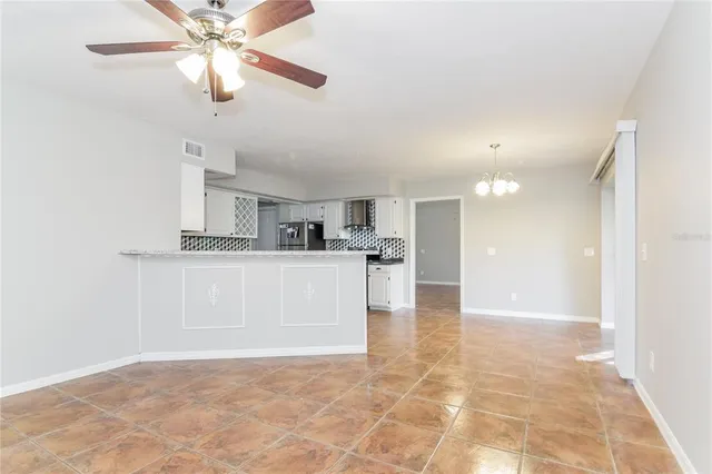 a view interior of the house and kitchen view