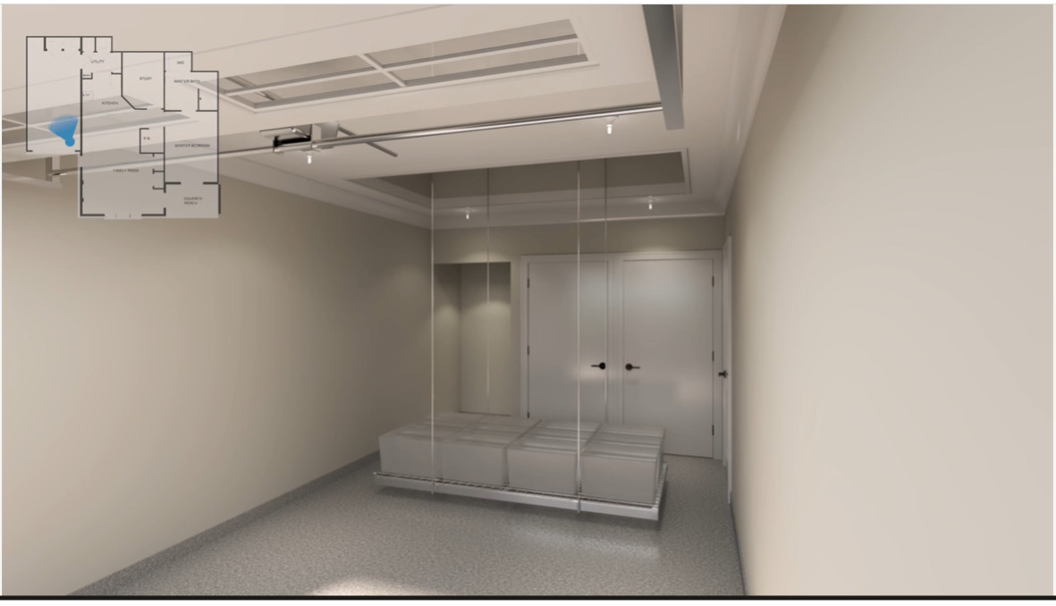 52 Kloe Lane, Unit 52 Sycamore, IL 60178 - Photo 11 of 32 a view of storage and utility room with racks on the wall