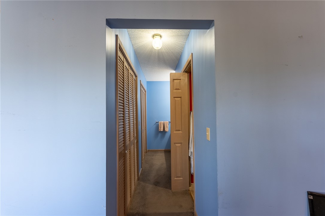 139 Todds Creek Road Central, SC 29630 - Photo 19 of 45 This interior hallway features convenient closet access and soft carpet flooring for comfortable living.