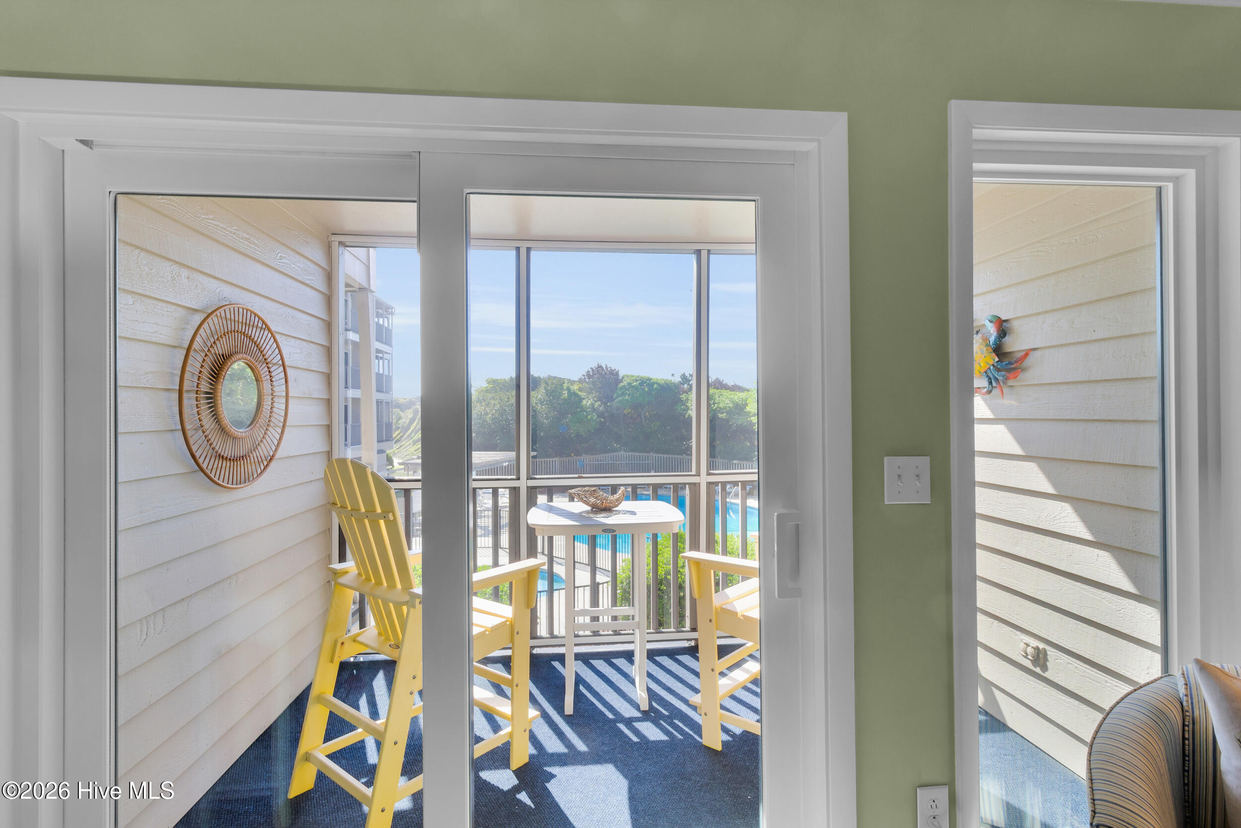 2509 West Fort Macon Road, Unit 102B Atlantic Beach, NC 28512 - Photo 22 of 41 Screened Porch