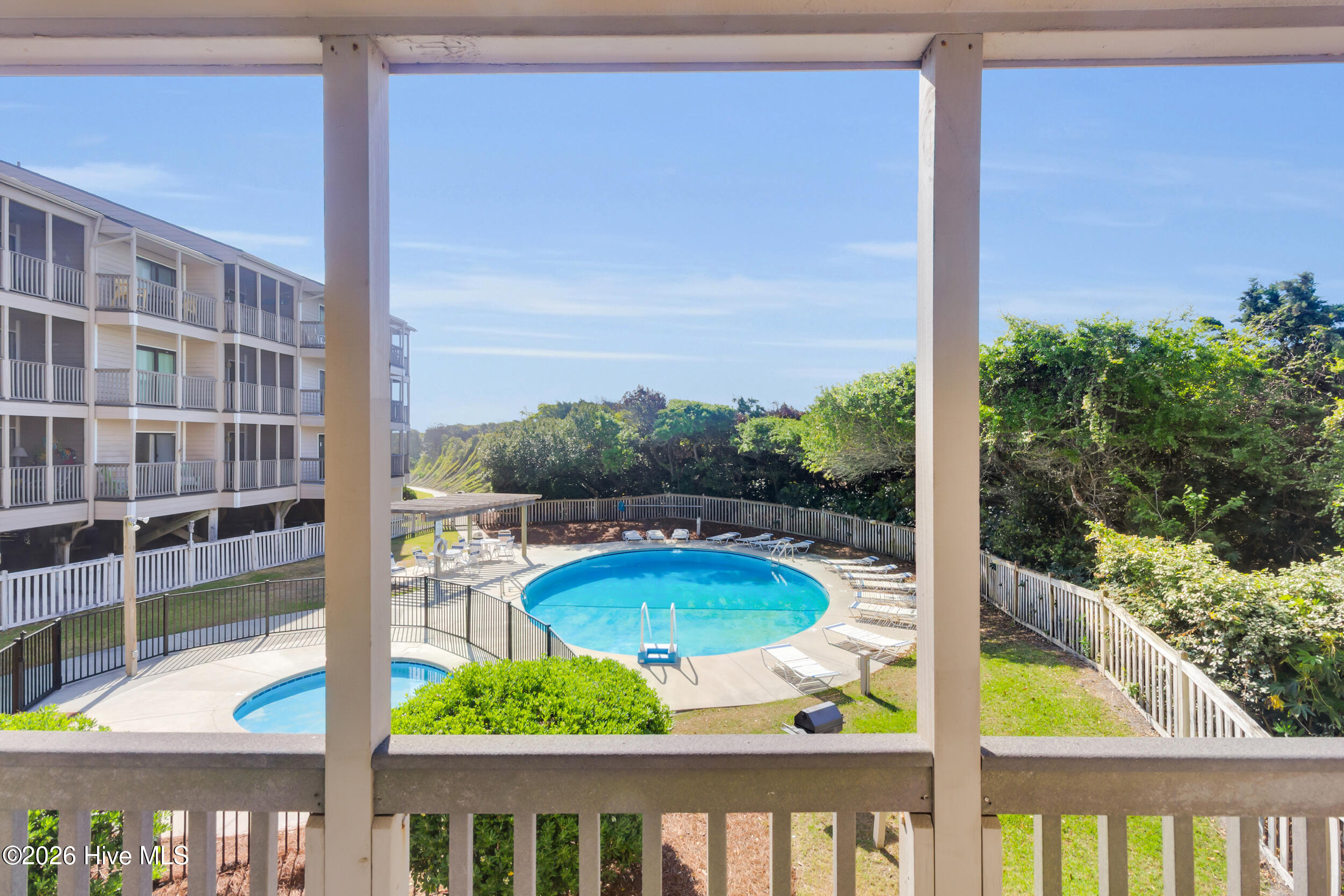 2509 West Fort Macon Road, Unit 102B Atlantic Beach, NC 28512 - Photo 24 of 41 Screened Porch