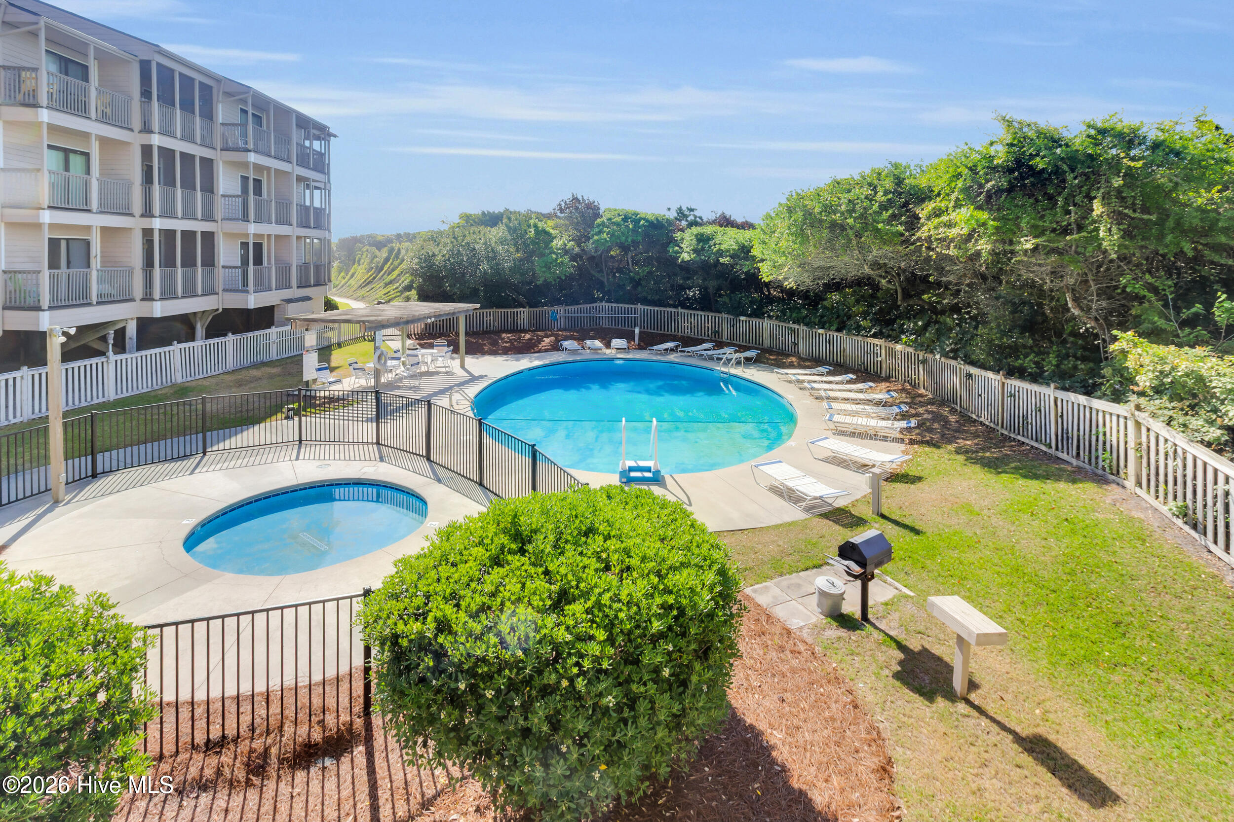 2509 West Fort Macon Road, Unit 102B Atlantic Beach, NC 28512 - Photo 28 of 41 Pool Area