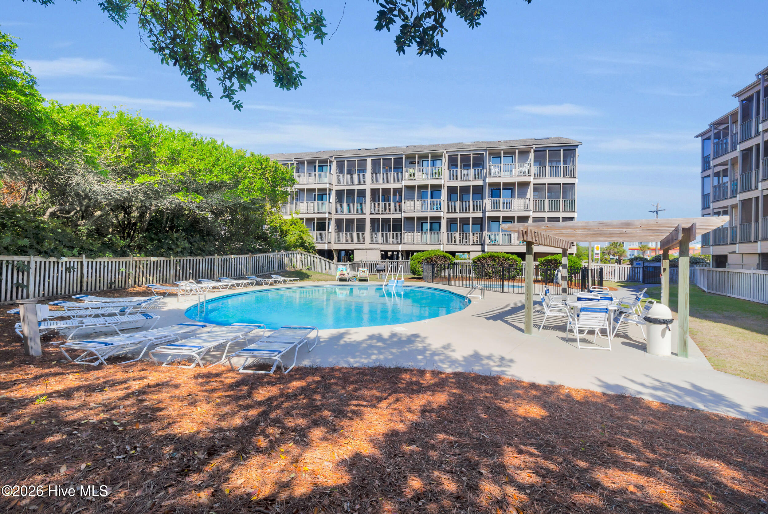 2509 West Fort Macon Road, Unit 102B Atlantic Beach, NC 28512 - Photo 30 of 41 Pool Area