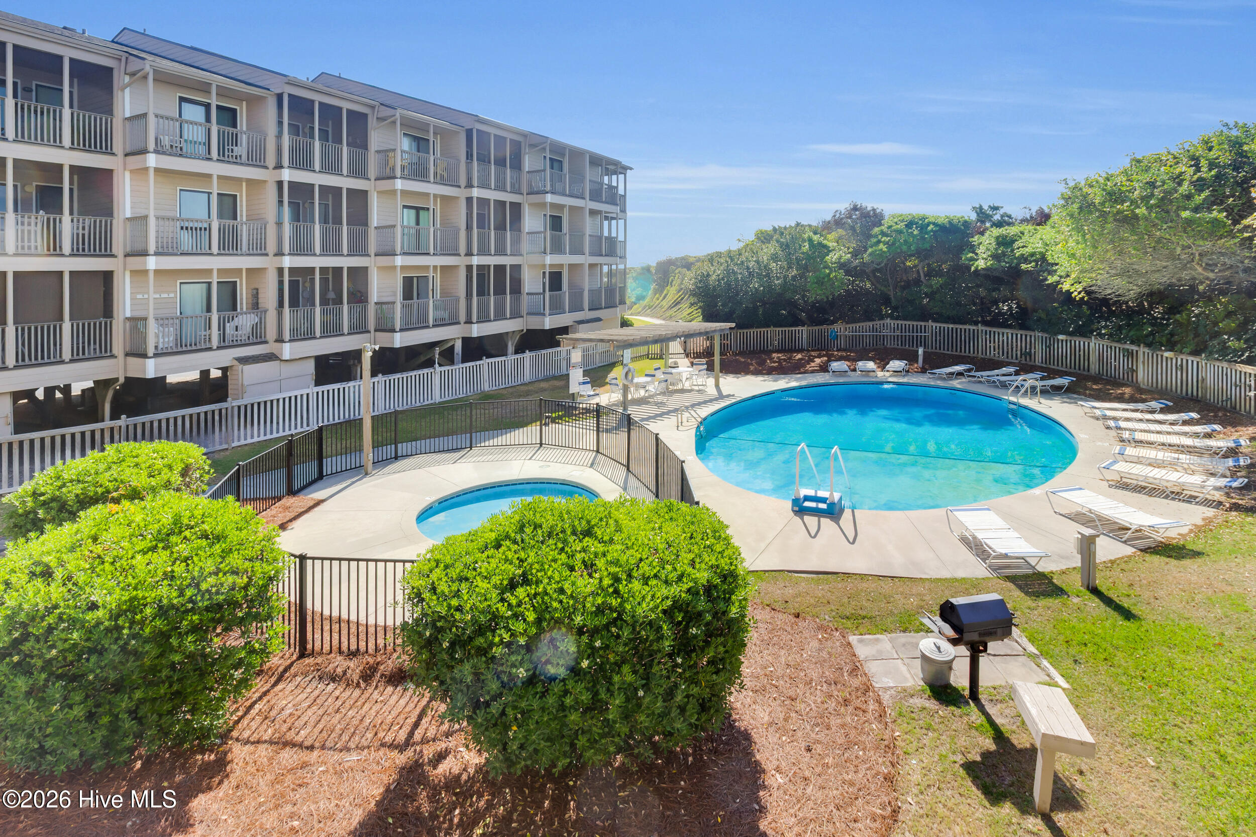 2509 West Fort Macon Road, Unit 102B Atlantic Beach, NC 28512 - Photo 3 of 41 Pool Area