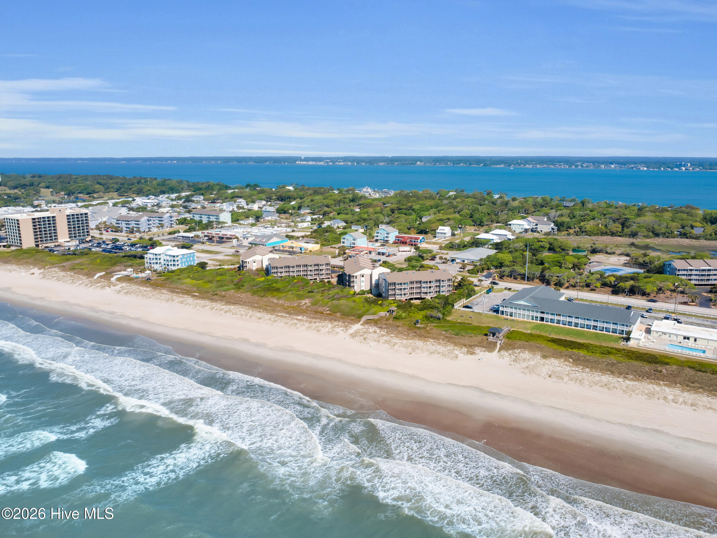 2509 West Fort Macon Road, Unit 102B Atlantic Beach, NC 28512 - Photo 40 of 41 Waterview / Aerial View