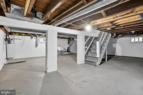 a view of under construction room and staircase