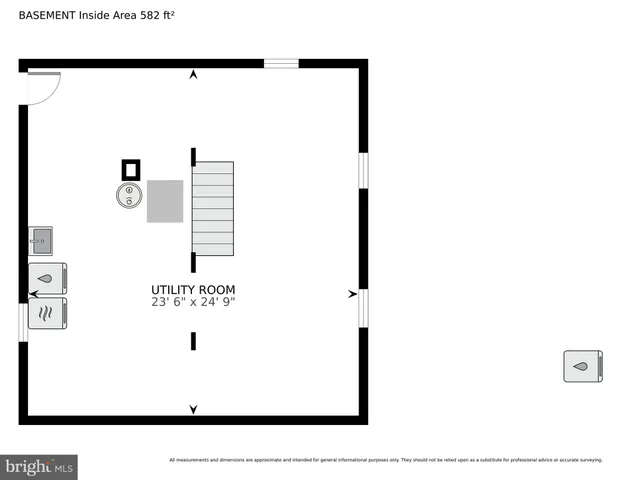 a picture of a bench in a building