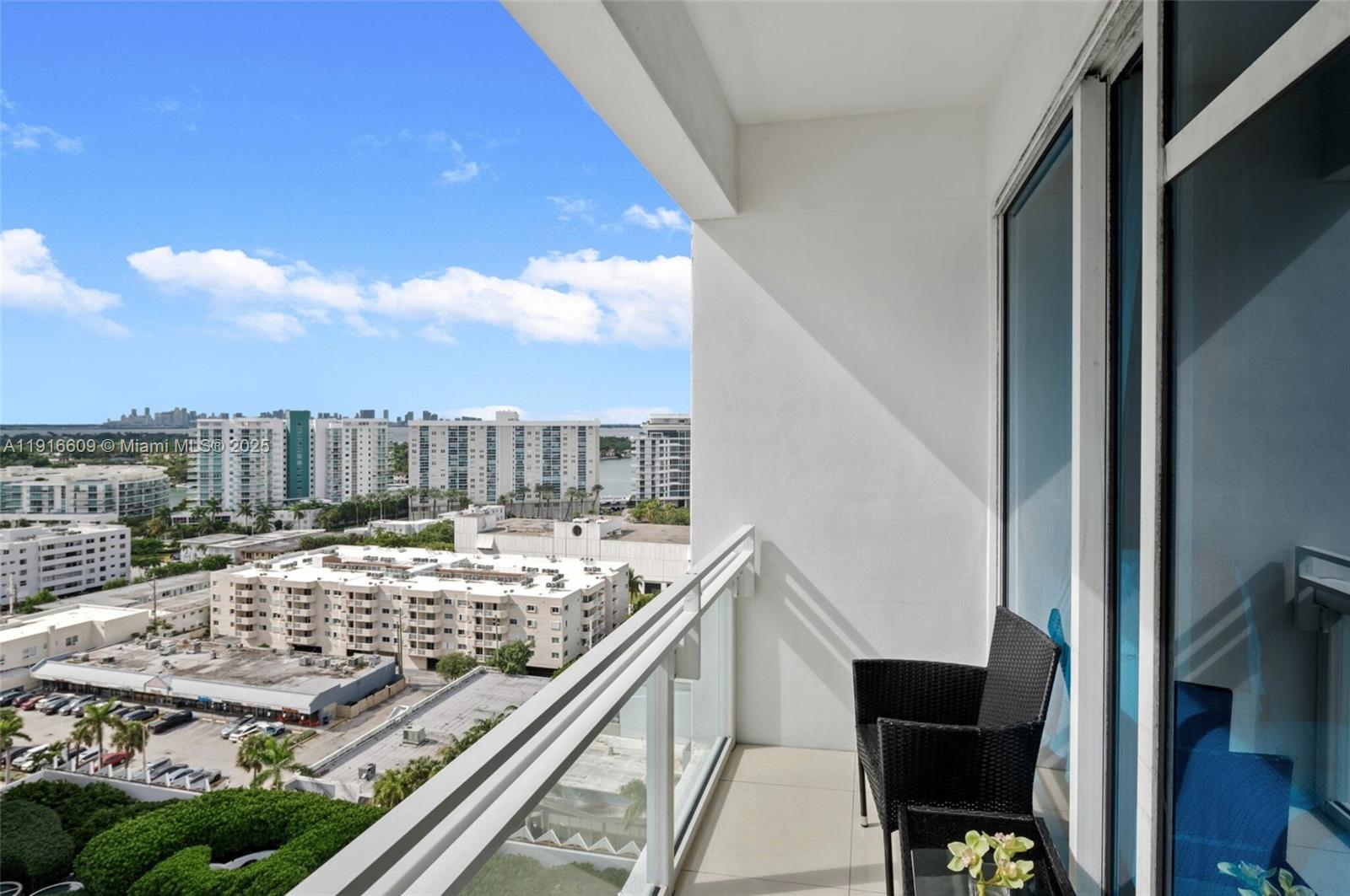 6801 Collins Avenue, Unit PH6 10) Miami Beach, FL 33141 - Photo 25 of 48 a view of a balcony with an ocean view