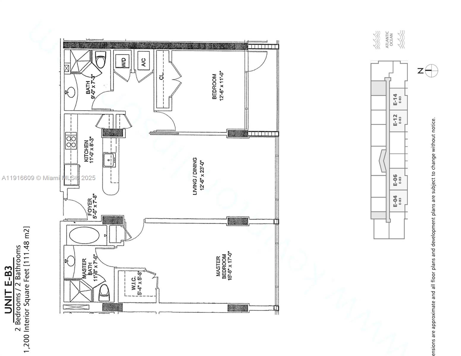 6801 Collins Avenue, Unit PH6 10) Miami Beach, FL 33141 - Photo 31 of 48 a black and white photo of a picture