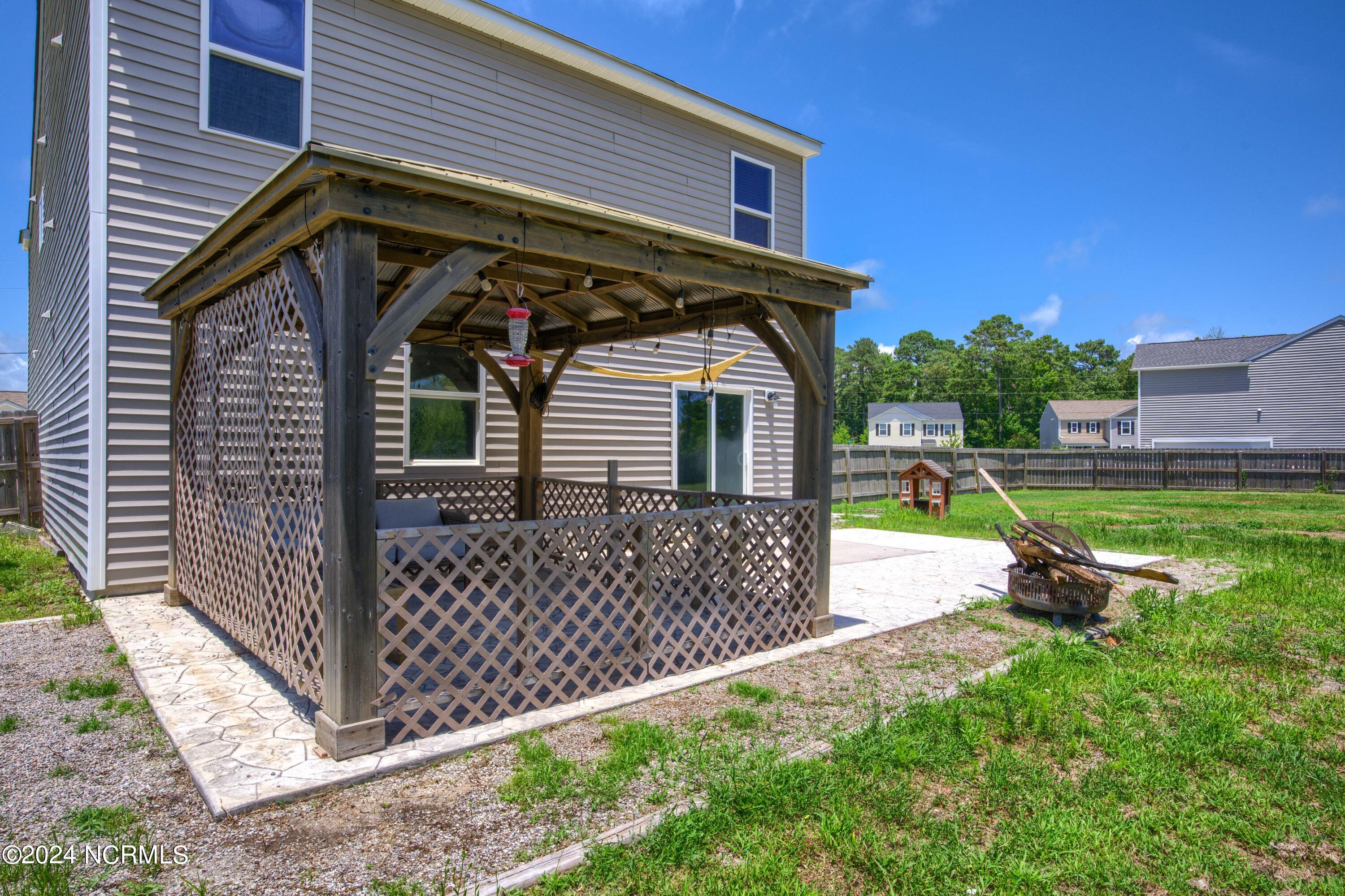 405 Saxby Way Holly Ridge, NC 28445 - Photo 12 of 54 Covered Patio - Gazebo