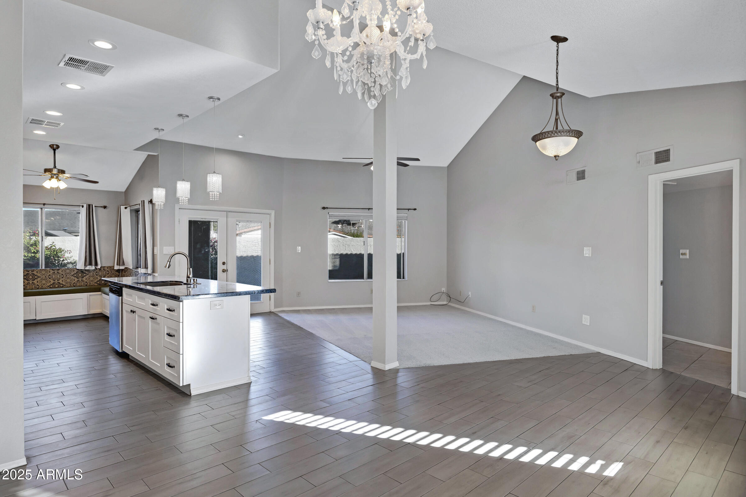 792 West El Monte Place, Unit 8 Chandler, AZ 85225 - Photo 7 of 33 a view of a kitchen with sink microwave and stove