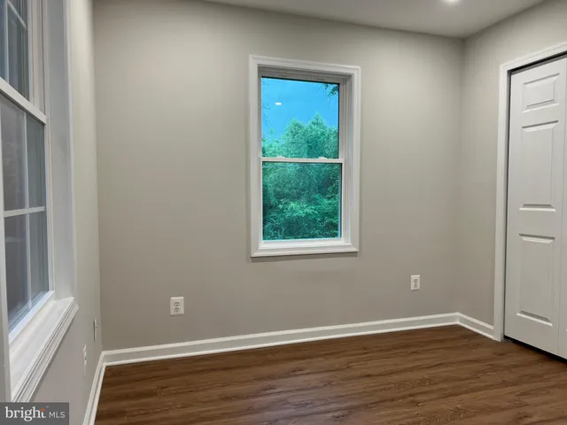 a view of deck with a flat tv screen