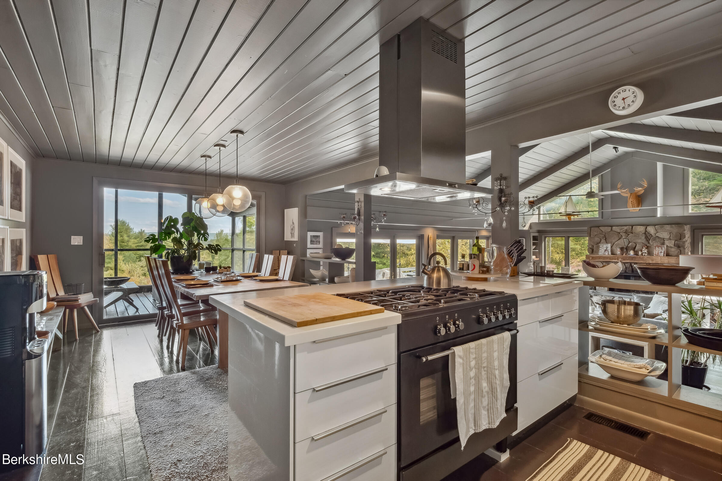 92 Jug End Road Egremont, MA 01230 - Photo 19 of 36 Kitchen Looking Out toward View