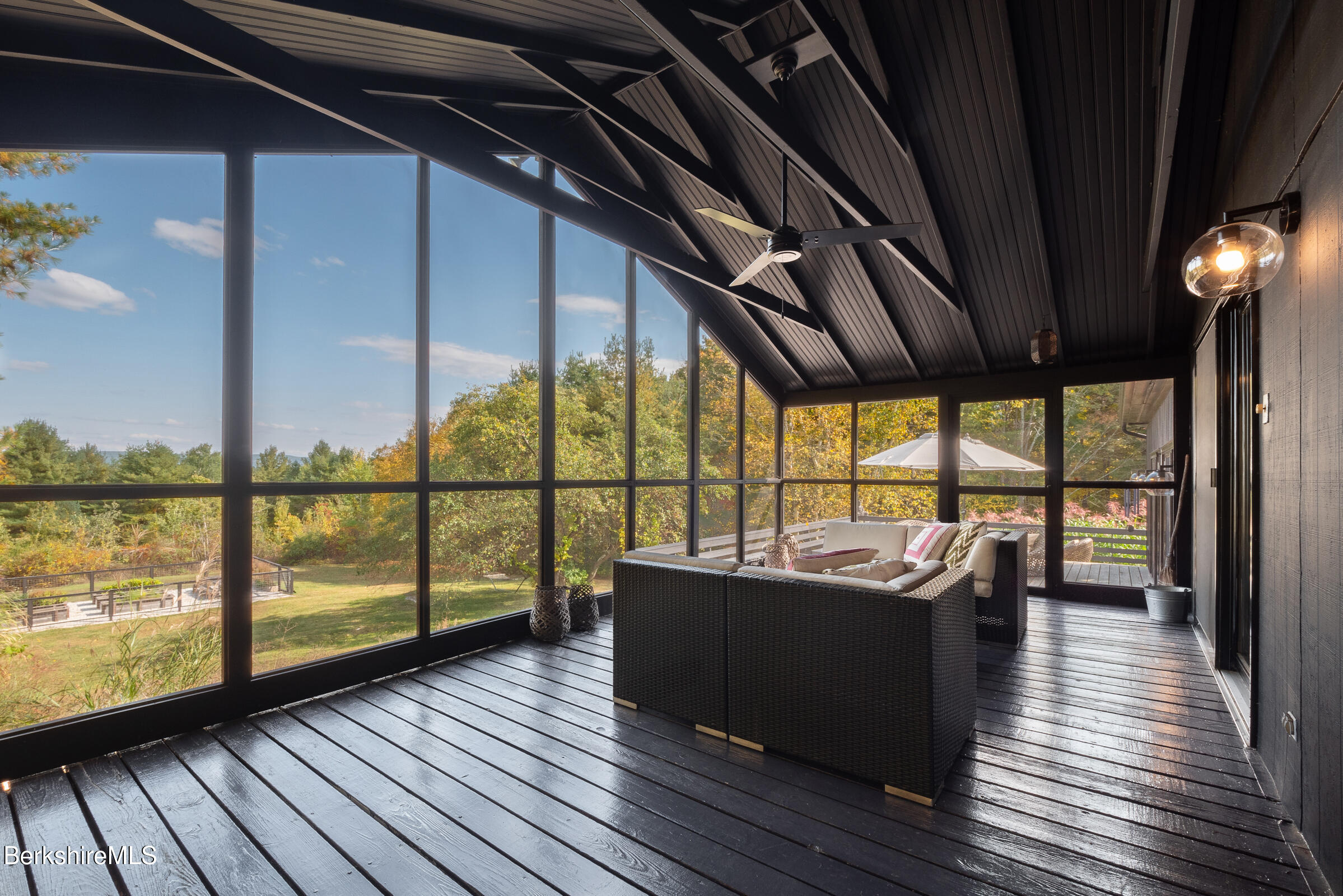 92 Jug End Road Egremont, MA 01230 - Photo 22 of 36 Large Screened Porch