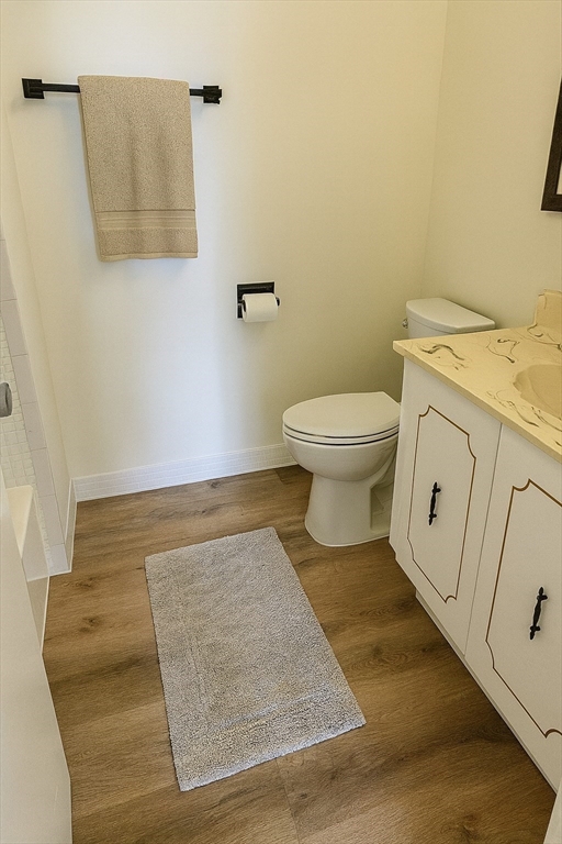 1002 Paradise Road, Unit 1M Swampscott, MA 01907 - Photo 17 of 25 a bathroom with a sink and a toilet