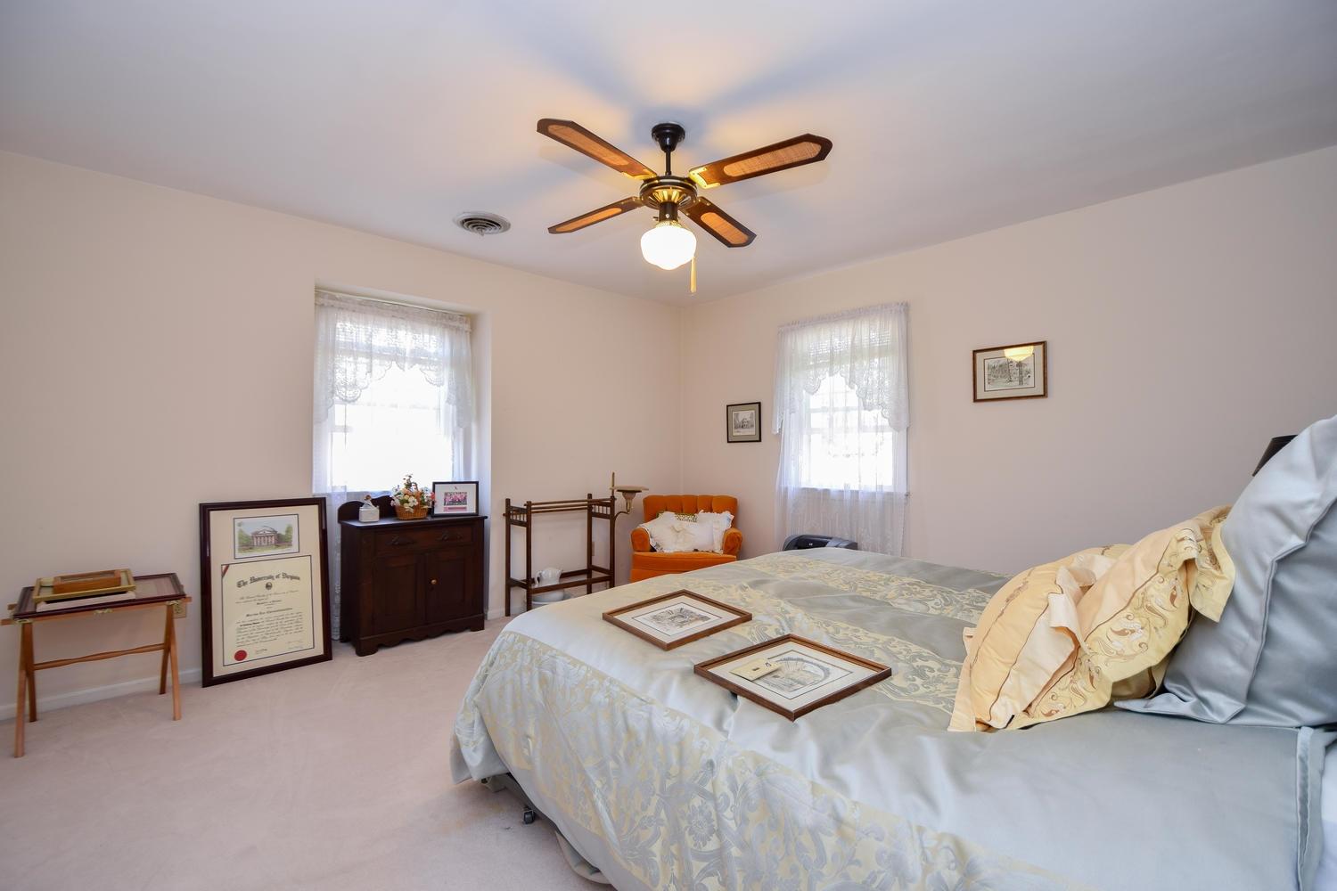 5222 Falcon Ridge Road Roanoke, VA 24018 - Photo 21 of 40 a bedroom with a bed and window