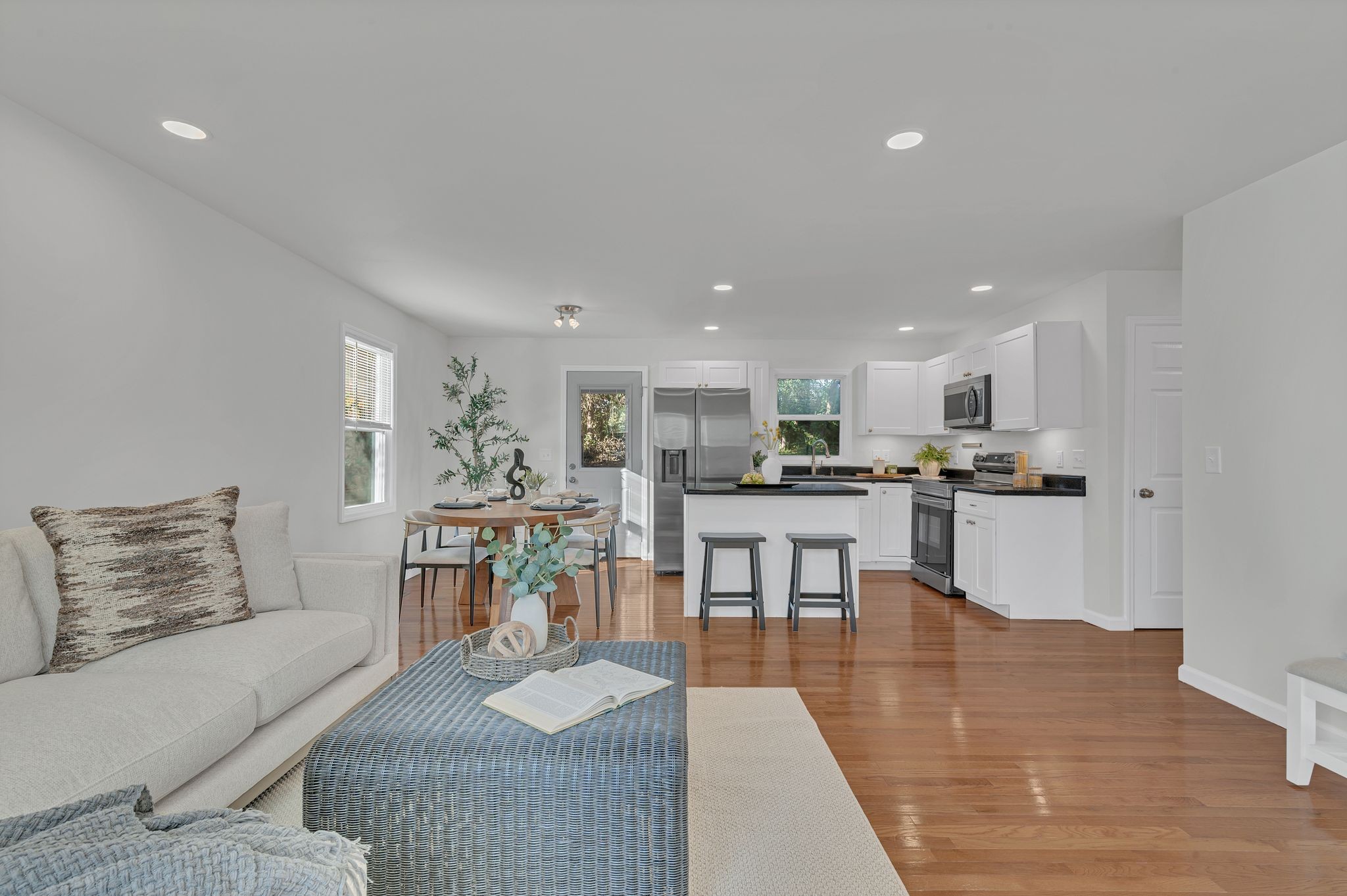 44 Flint Drive Decherd, TN 37324 - Photo 3 of 31 a living room with furniture and view of kitchen