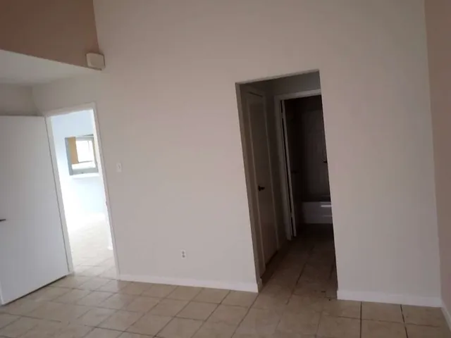 a view of an entryway door