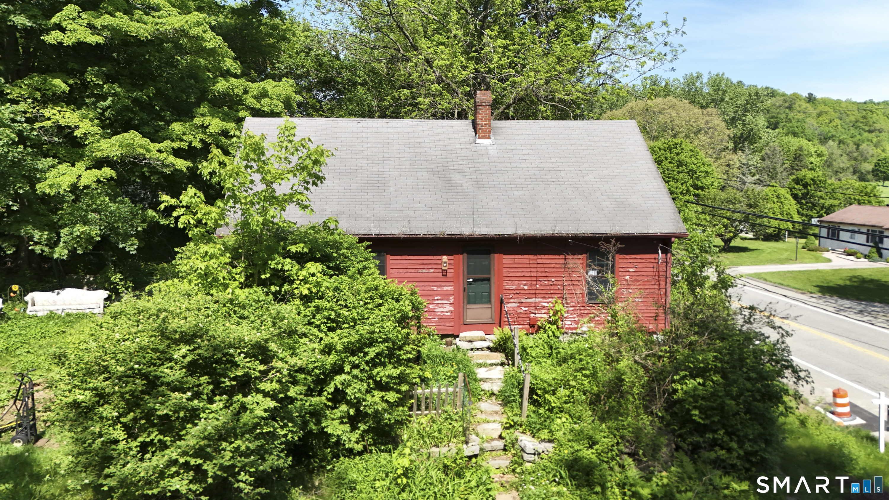 136 Norwich-Lebanon Road Franklin, CT 06254 - Photo 2 of 35 Scenic front elevation with classic New England character.