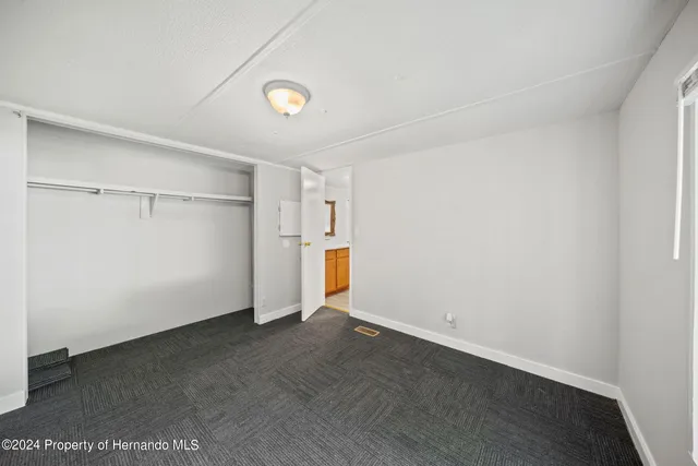 a view of empty room