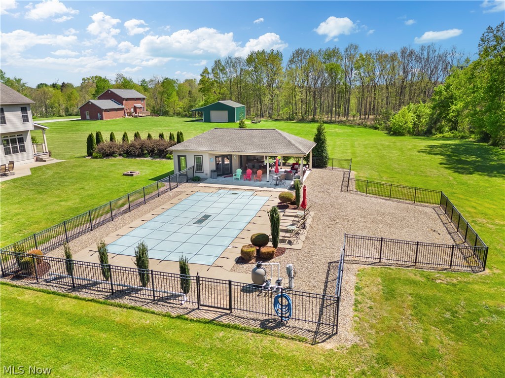 1515 Brackenridge Road Vincent, OH 45784 - Photo 40 of 50 AERIAL VIEW OF POOL AREA