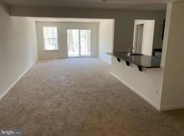 a bathroom with a shower and a toilet
