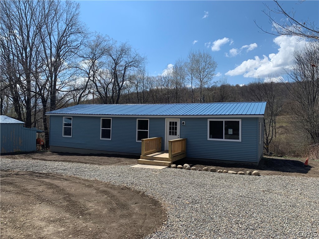 4675 Maybury Road Solon, NY 13101 - Photo 1 of 1 Main View, Grass has been Seeded and the Storage S