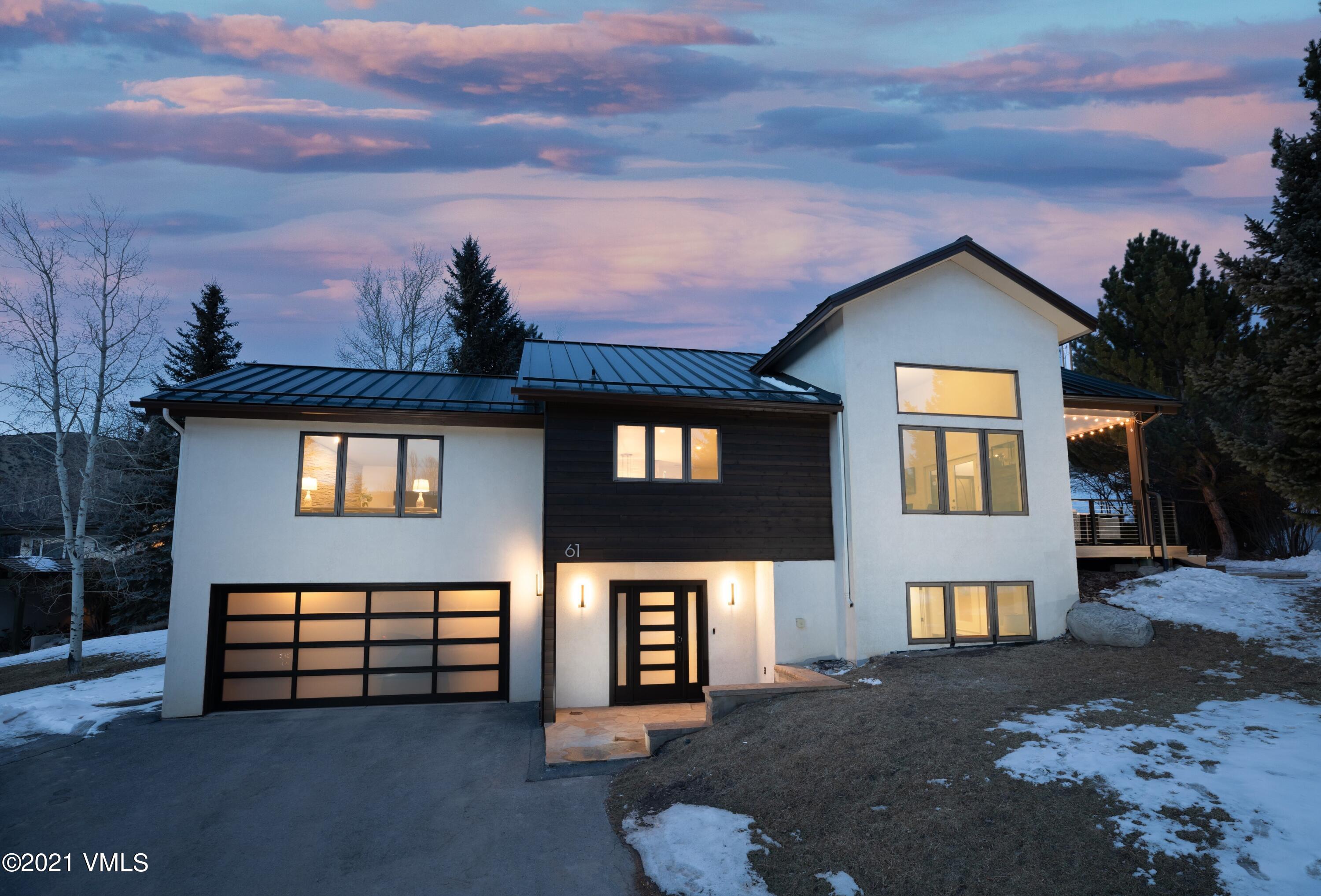 61 Chaparral Road Edwards, CO 81632 - Photo 1 of 15 61_chaparral_exterior_twilight (1) (1)