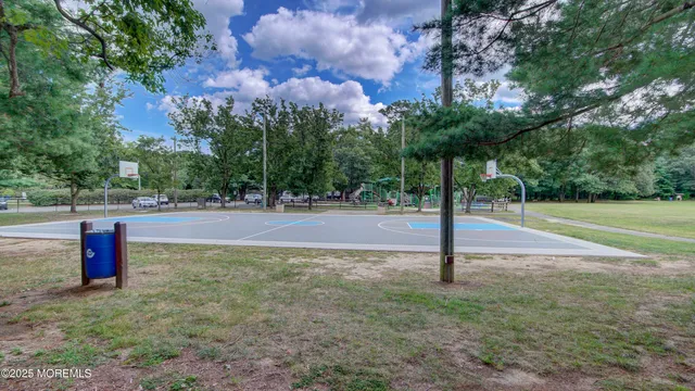 a view of outdoor space with entertaining space