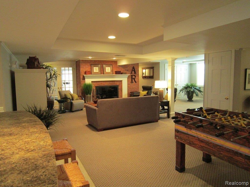 1401 Washington Road Rochester, MI 48306 - Photo 25 of 25 Lower Level Living Area 2