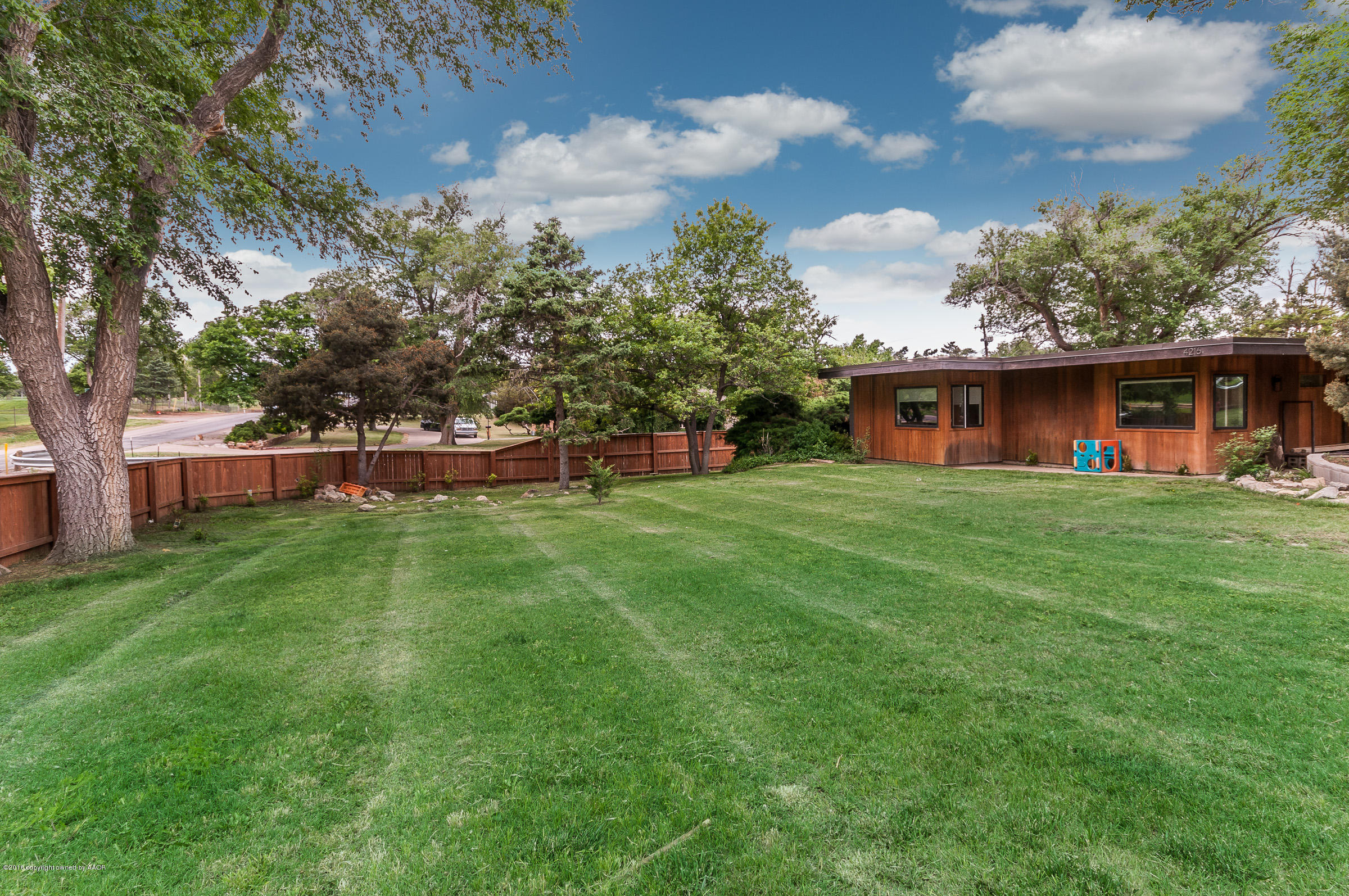 4216 Gem Lake Road Amarillo, TX 79106 - Photo 27 of 29 Back Yard