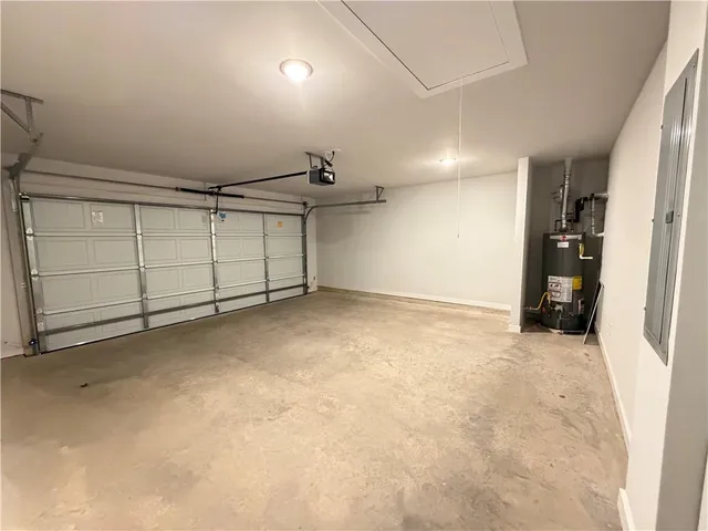 an empty room with an empty space