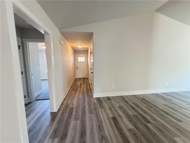 wooden floor in a gallery