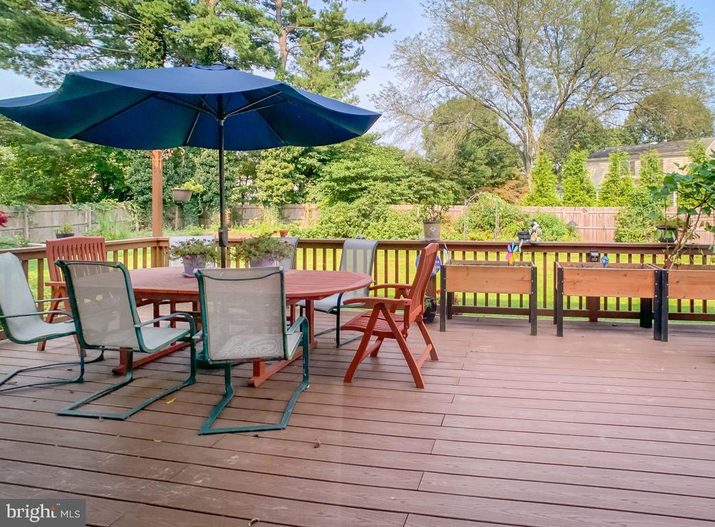 348 Michael Road Yardley, PA 19067 - Photo 22 of 26 Deck off the kitchen and family room
