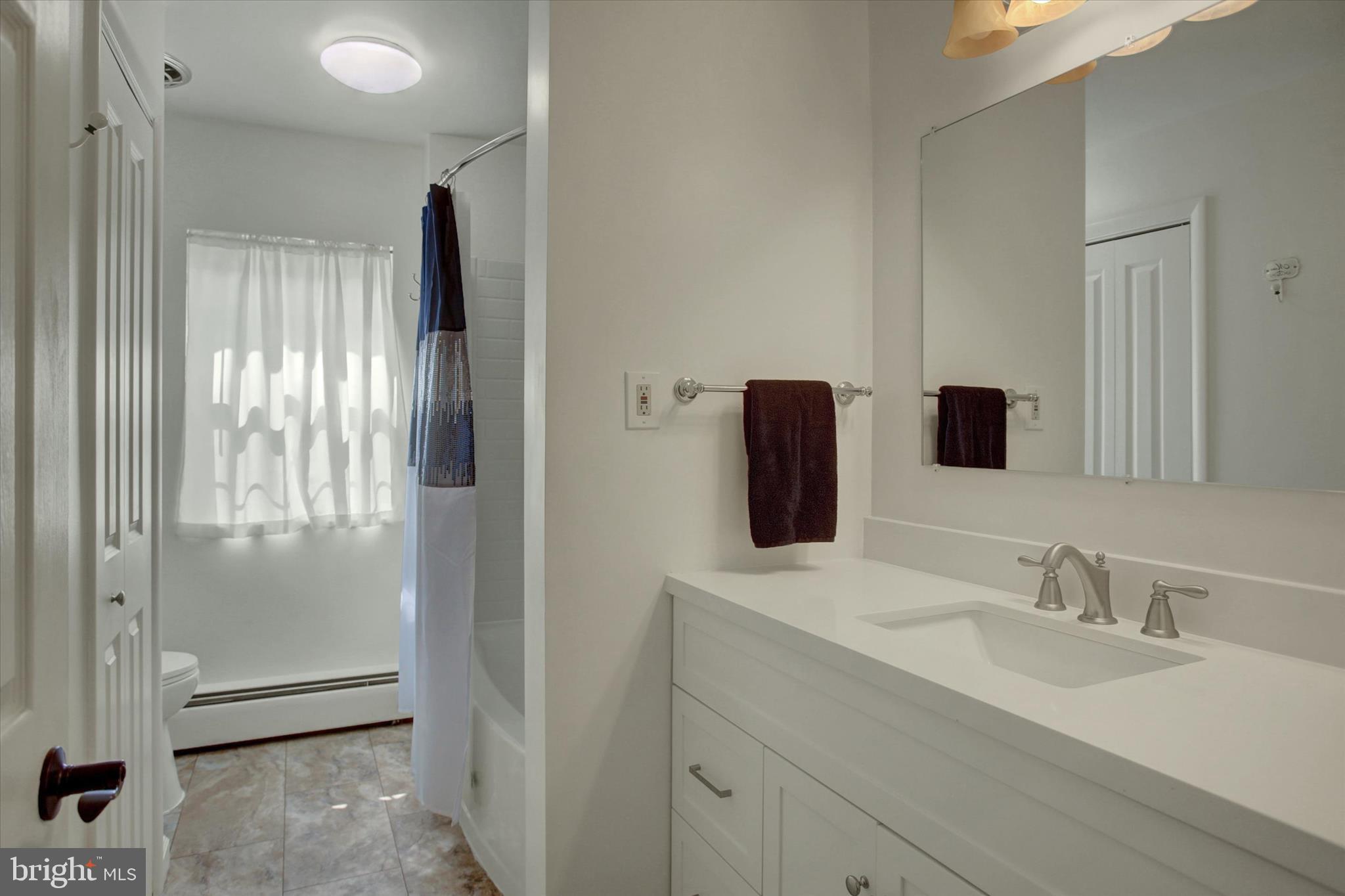 6612 Moulstown Road Hanover, PA 17331 - Photo 30 of 84 a bathroom with a sink and a mirror