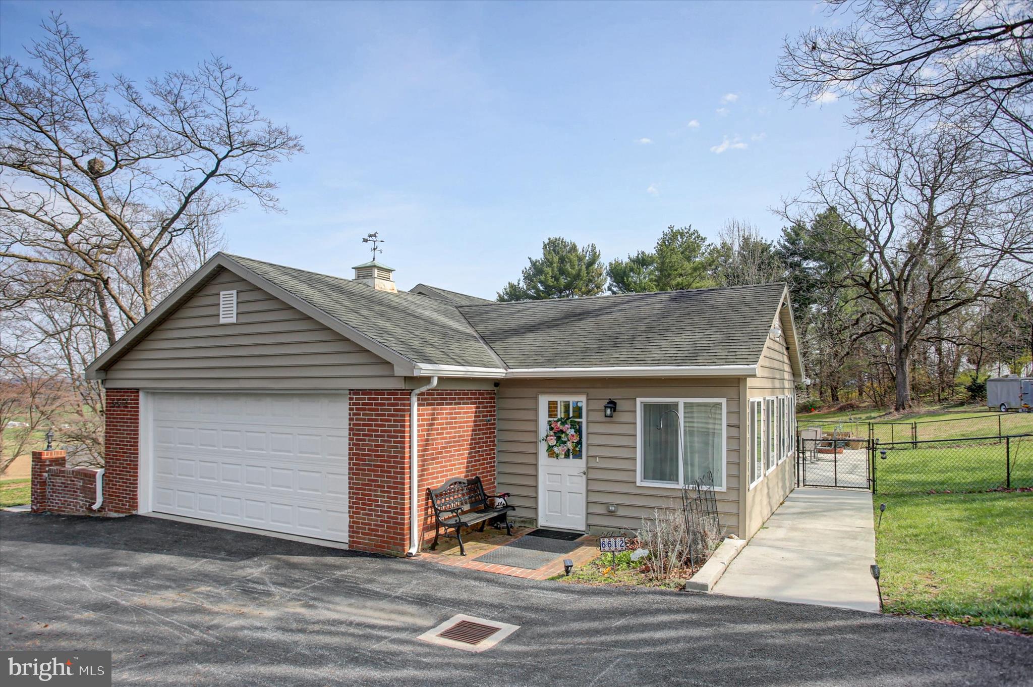 6612 Moulstown Road Hanover, PA 17331 - Photo 56 of 84 a front view of house with yard outdoor seating and barbeque oven