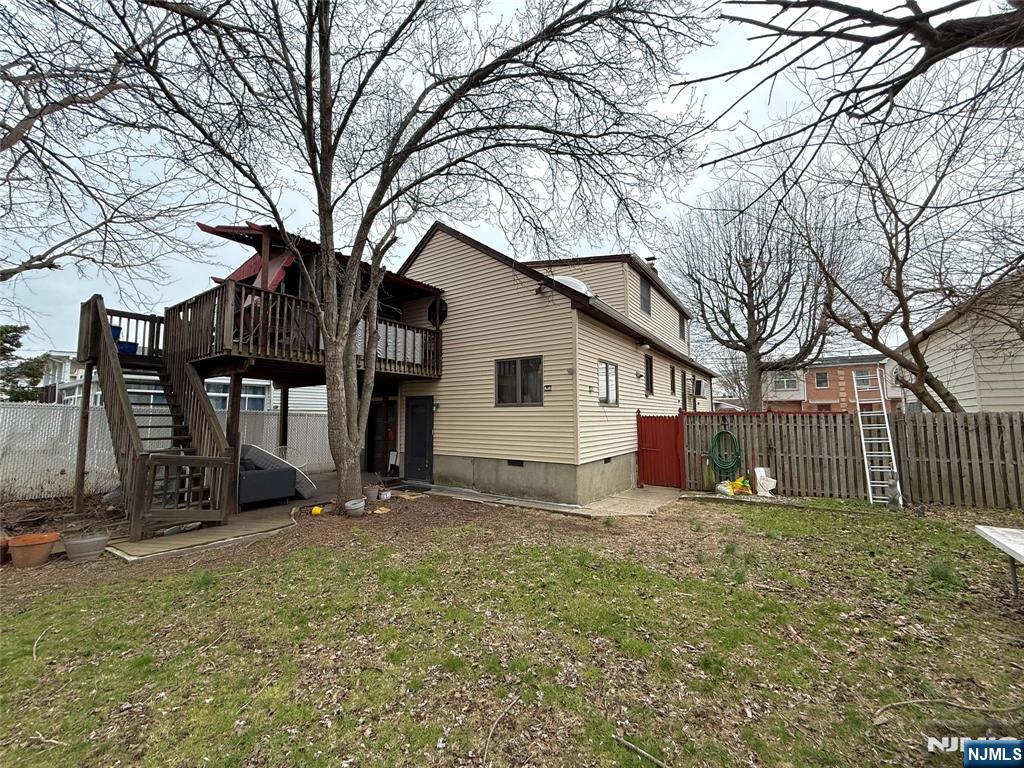 799 2nd Street Secaucus, NJ 07094 - Photo 47 of 48 a view of a house with a yard covered in snow